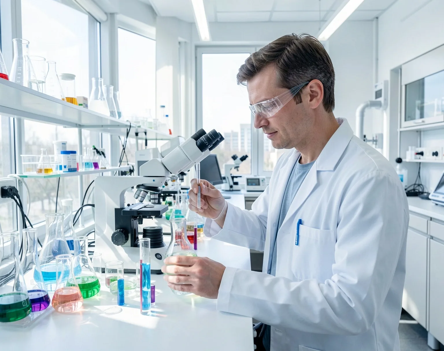 Laboratoryjna precyzja i biologia